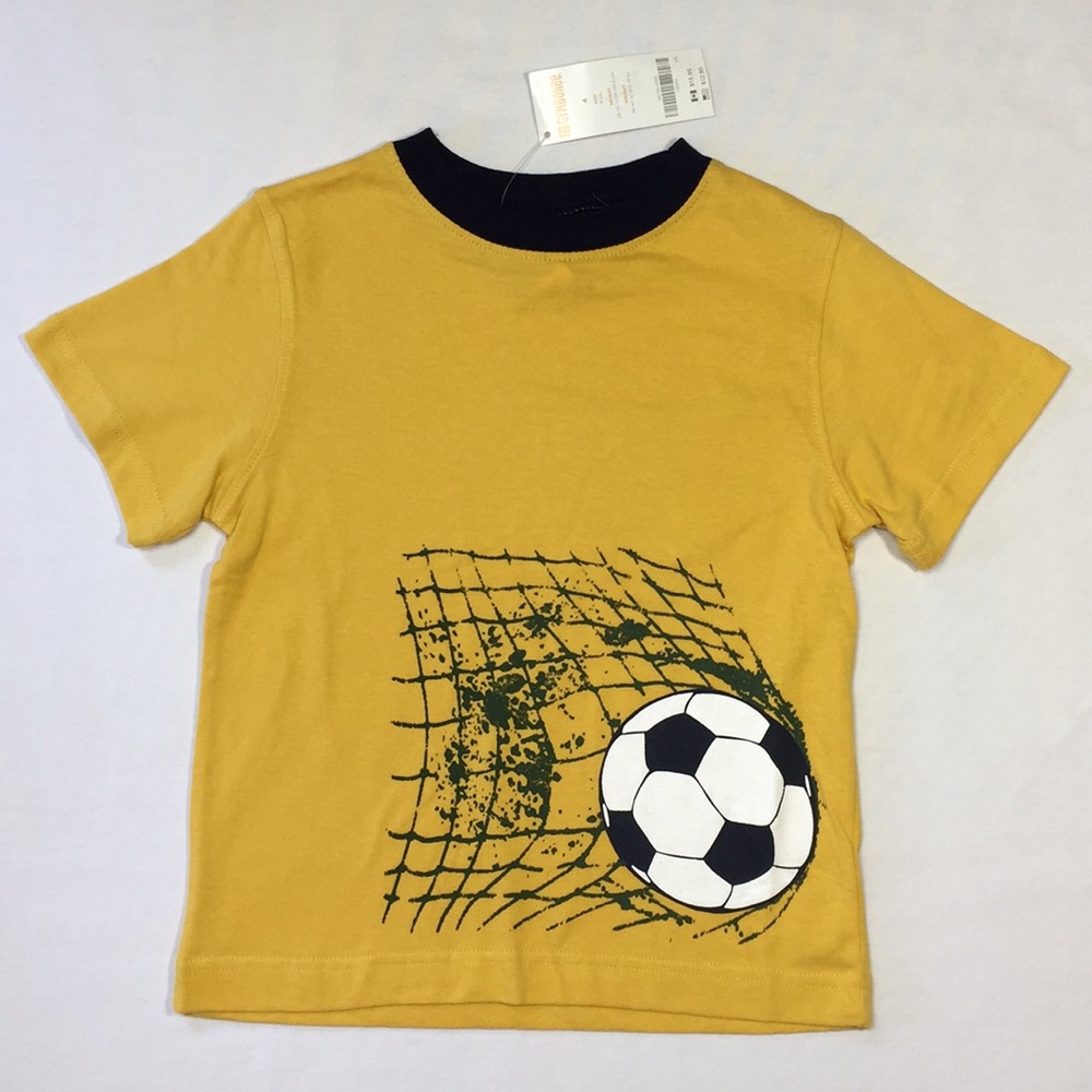 Gymboree Outlet Boys Soccer Graphic Tee Shirt